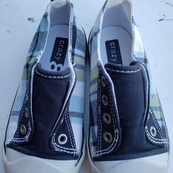Slip ons Toddler Boys Size 8 - Picture 3 of 3